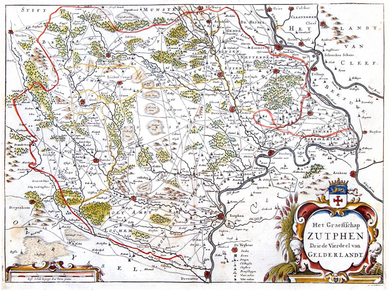 Gelderland 1654 Graafschap Zutphen, Geelkercken